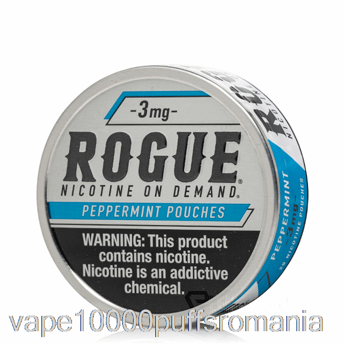 Vape Romania Rogue Pungi Cu Nicotina - Menta 3mg